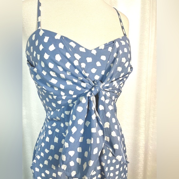 ANTHROPOLOGIE - Whit Two Dot Tie Jumpsuit - Picture 5 of 10